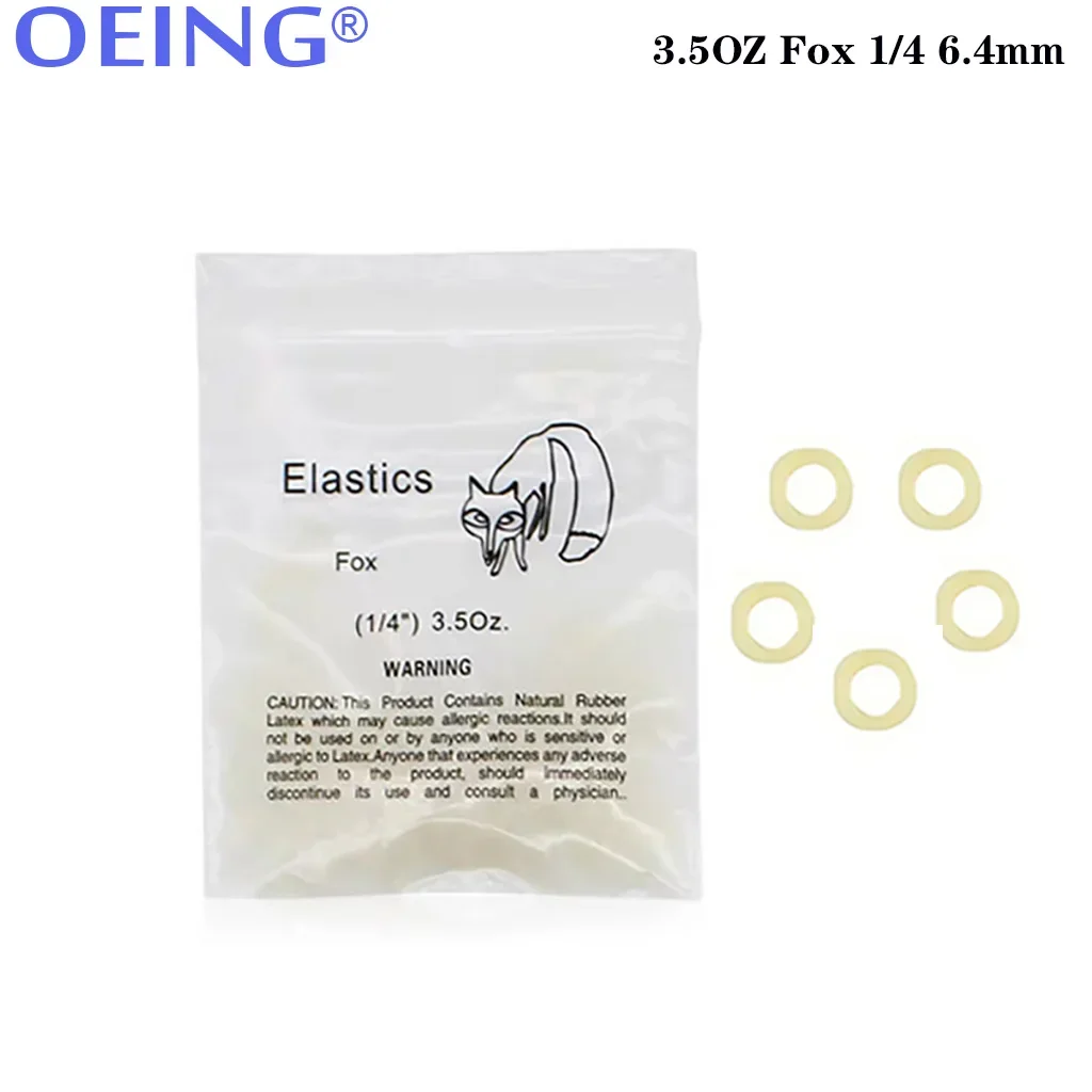 100pc/bag Dental Elastics Latex Rings Braces O-Ring Zoo Pack Dental Rubber Band Non-toxic Materials 3.5OZ Dentist Rubber Bands