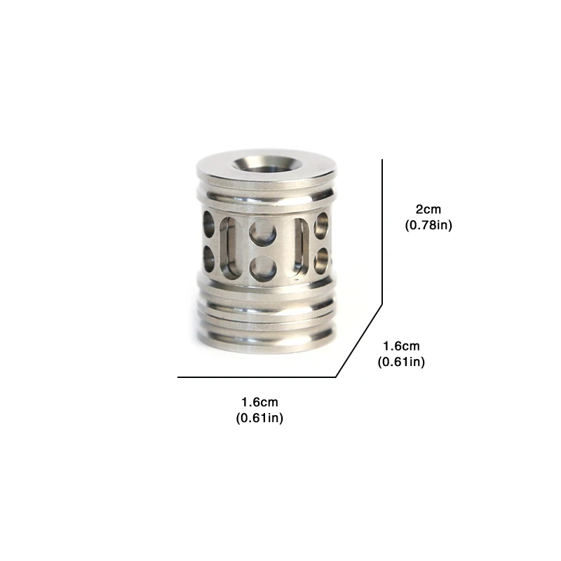 Colonne romaine en acier inoxydable, pendentif EDC, bijoux, porte-clés, accessoire de bricolage, Spinner en métal, jouet Fidget tdah, Bracelet cadeau pour hommes