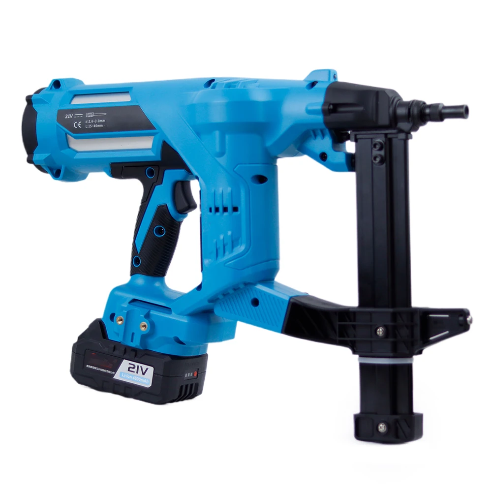 Toua DCCN40B Battery Nail gun Cordless Lithium electric drive Steel Nail gun Uesd For Battery Actuated Fastening Tool Concrete