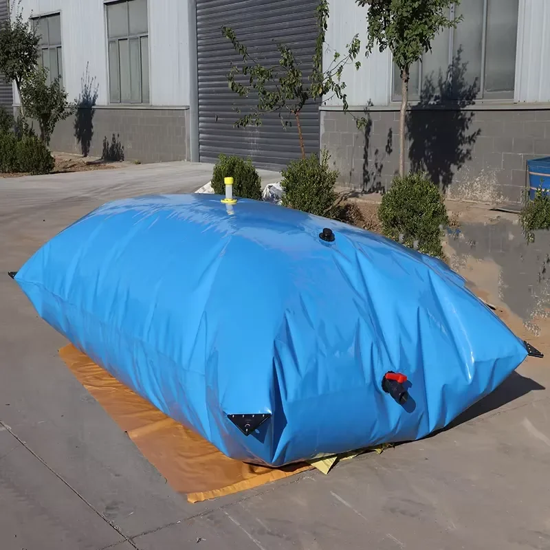 Cheap PVC Transport Water Storage Bag Pillow Shape Soft Folding Portable Water Tank 1000 2000L Liters Factory Sales