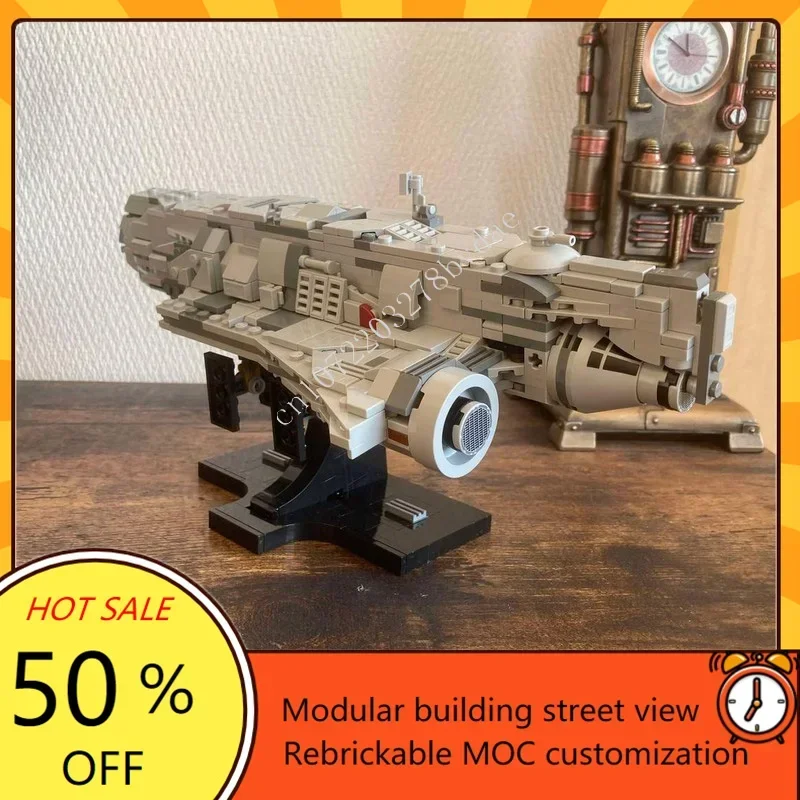 691 шт. Gozanti-Class Cruiser Midi-Scale Space War Military MOC SpaceShip Боевая модель Пазлы на заказ DIY Образовательная модель ToyGift