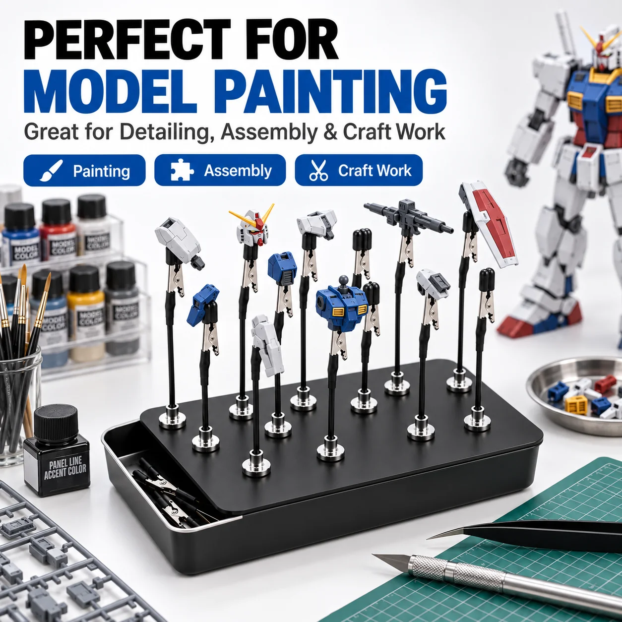 12개들이 자석 부착형 보조 핸드, 360도 회전 가능 - Diy Soldering Station No Electronics 리뷰 및 가격