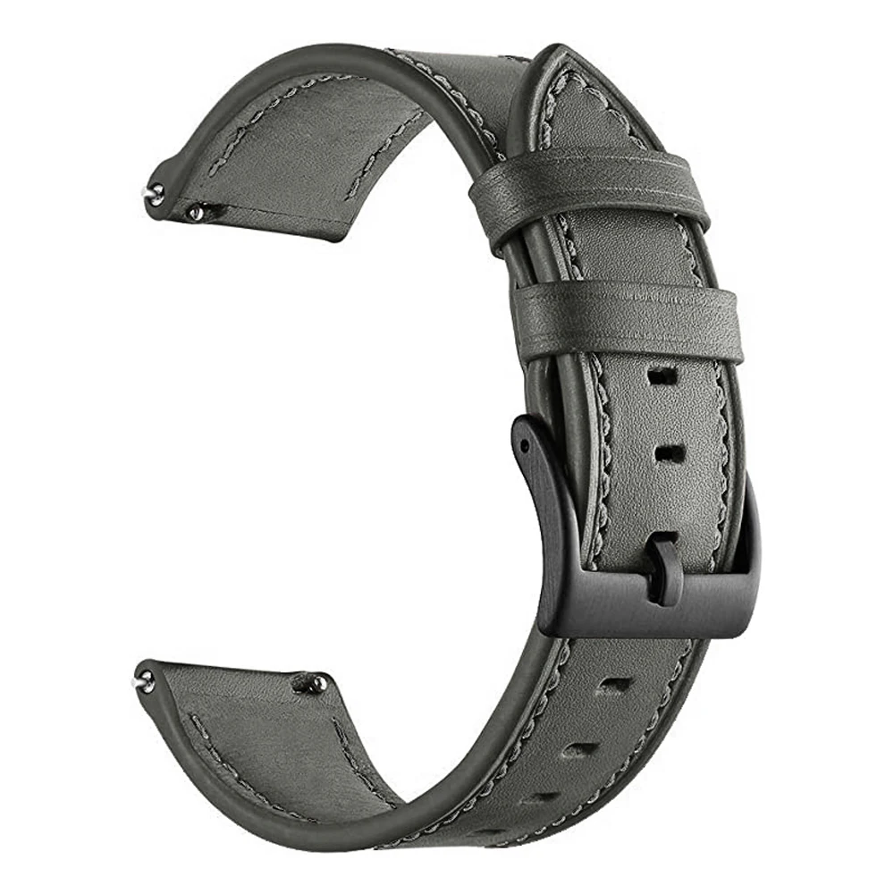 Pulseira de couro para relógio Huawei GT 4, 3, 2, gt3, gt2 pro, 46mm, honra mágica 2, acessórios do relógio inteligente, 20, 22mm