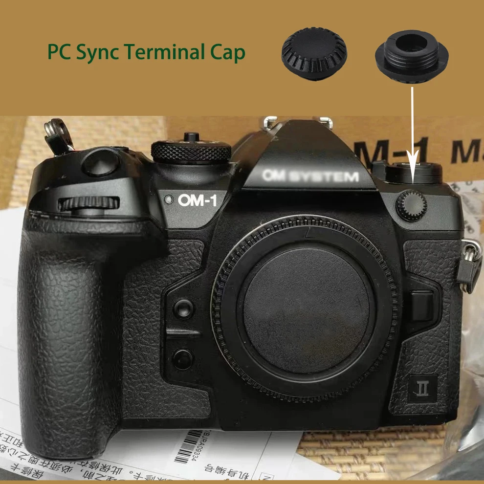 tampa-do-terminal-de-sincronizacao-remota-para-cameras-olympus-e-m1x-em1-ii-iii-e-m1-em5-acessorio-para-camera