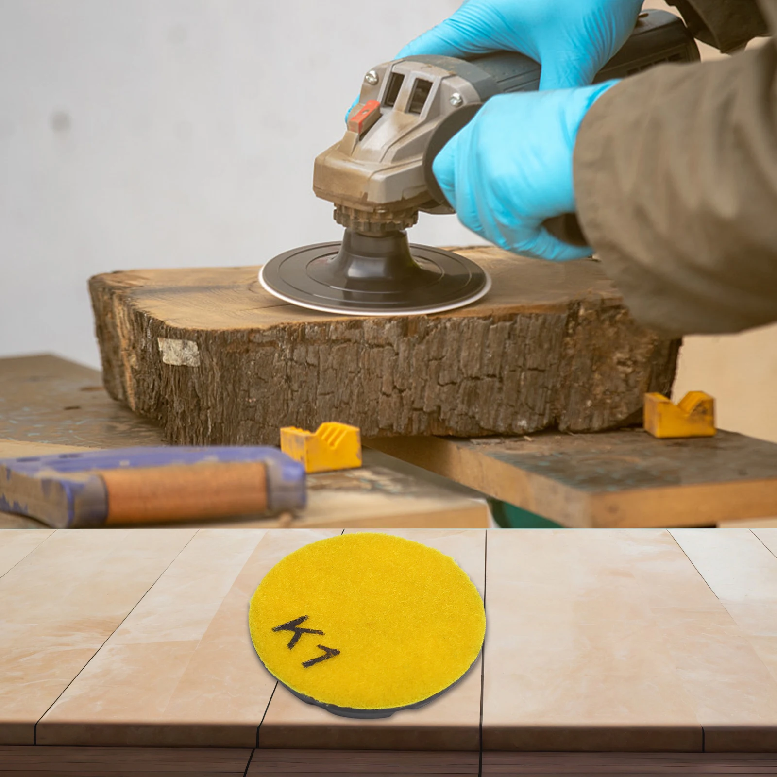 

Wet Polishing Polishing For Granite Grit 4 For High Shine Emery Material Grit 1 For Rough Grinding High Resin Polishing Pads