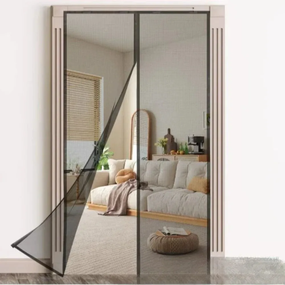 1pcs Magnetic Mosquito Net Magnetic Window Curtain Insulated Mosquito Curtain Living Room Mosquito Net Gauze Door Window