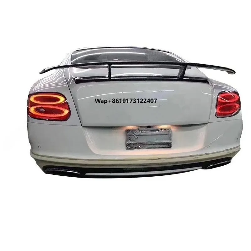 

Real Carbon Fiber Material Trunk Wing Rear Spoiler for GT Tuning 2012-2014