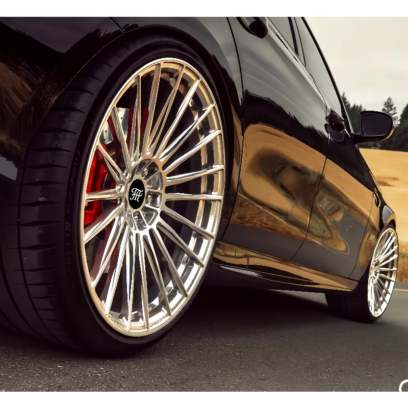 Luxury Private Custom Forged Wheels Y Spoke 18 24 Inch 5x112 5x114.3 5x120 Mk7 B7 For Land Rover Range, Car Tesla Model 3 Y,