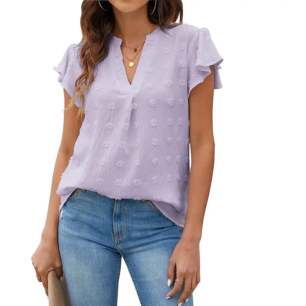 

Womens White Sleeve Shirts Casual Summer Tops