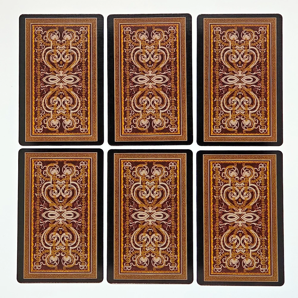 9*6cm Printed on 350GSM Double-embossed Cardstock Gypsy Oracle Deck English and Spanish Edition 52 Pcs Oracle Cards
