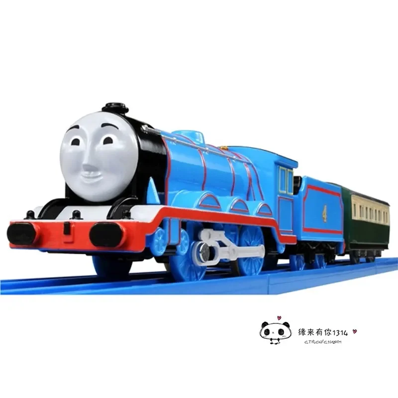 TAKARA TOMY Alloy simulation die cast car model Electric train Pule Road Thomas Anne and Krabel track Toy Gordon Set, boys toy