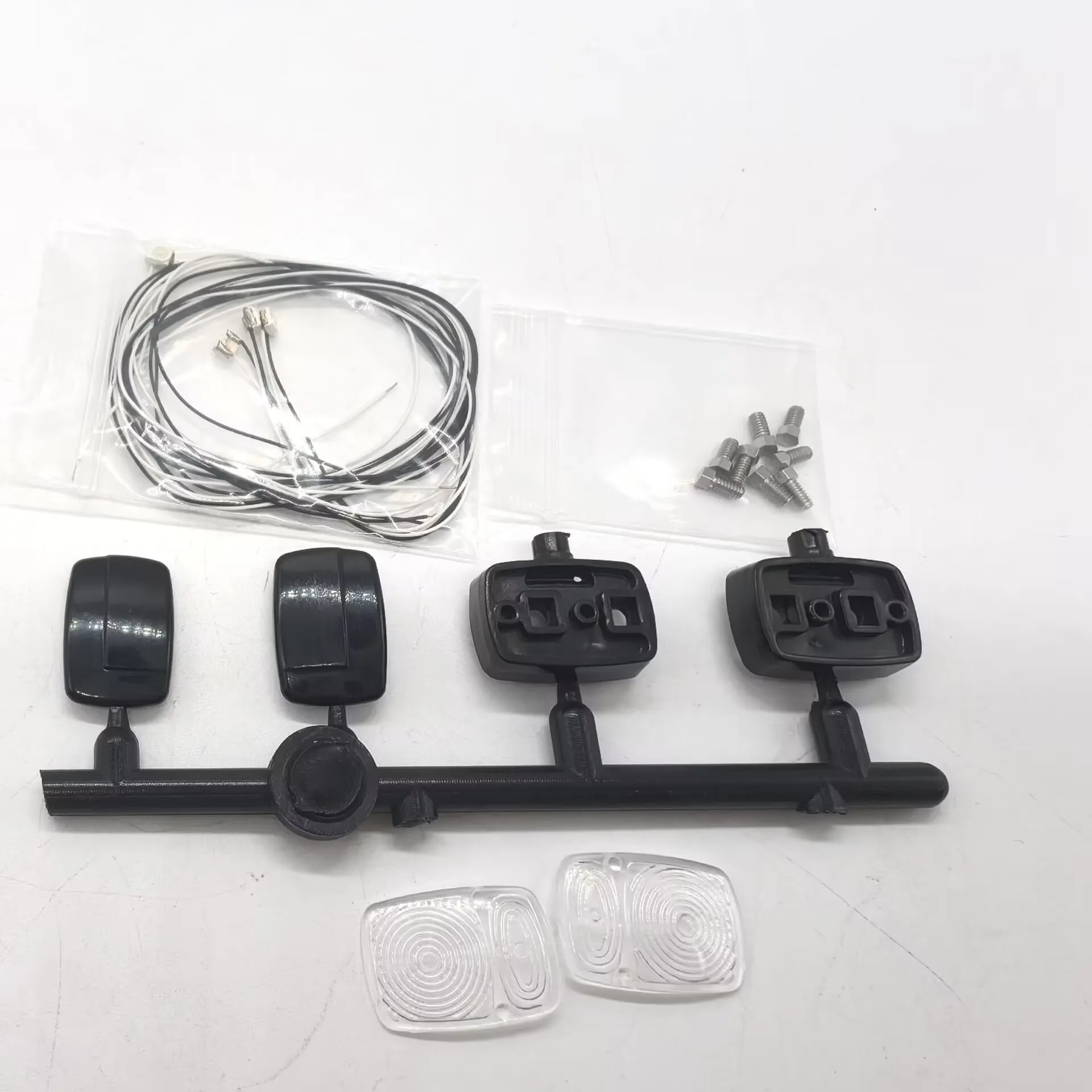 LED Front Light Headlamp for LESU 1/16 RC Hydraulic Loader Model DIY Truck Car 