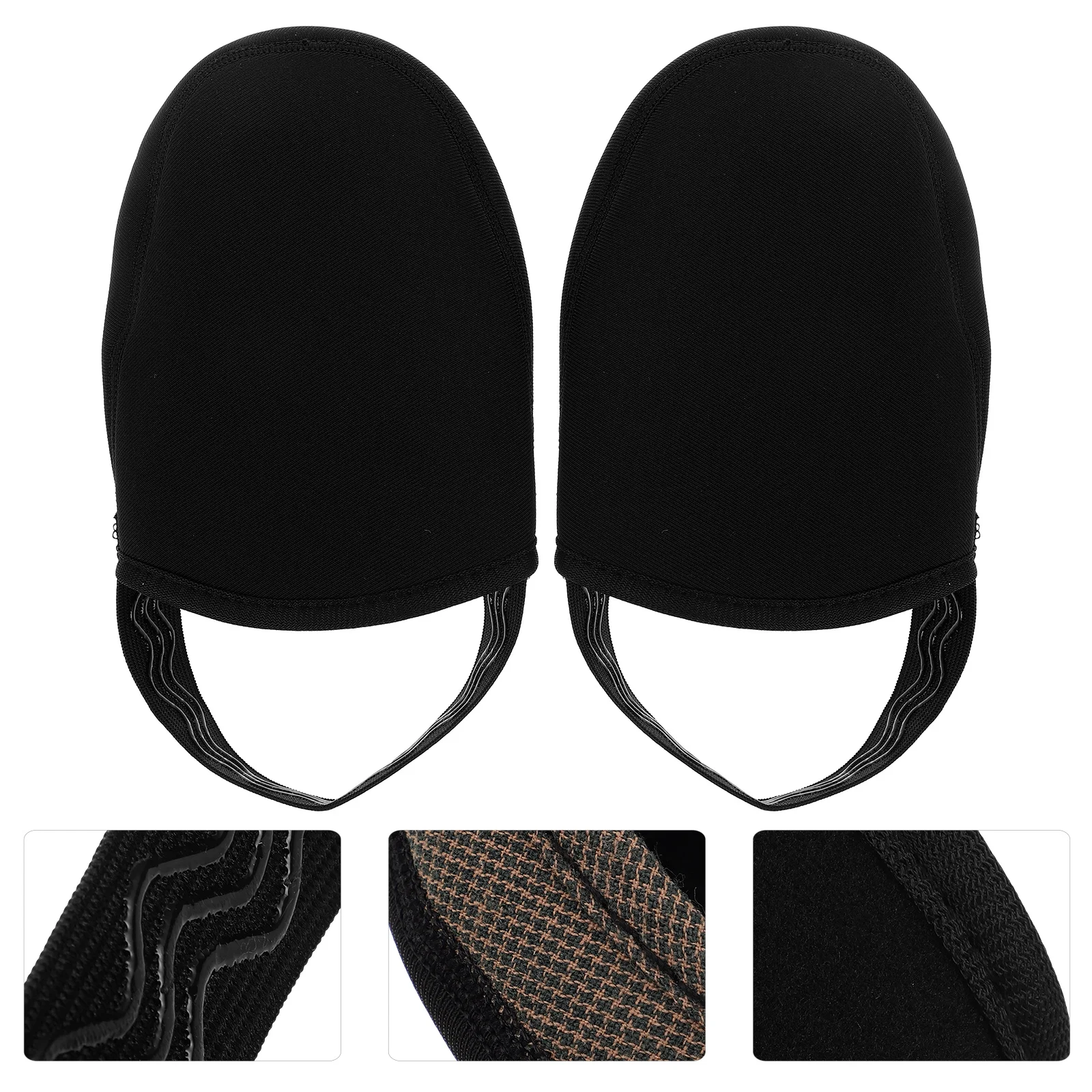 

1Pair Half Sole Bike Shoe Covers Winter Windproof Cycling Overshoes Thermal Protection for Road Mountain Biking Size S 41-43