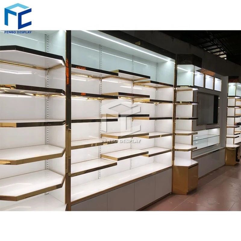 

2025customized.Modern Retail Store Design Decoration Shop Display Ideas Boutique Display Shelf Wood Shop Display Furni