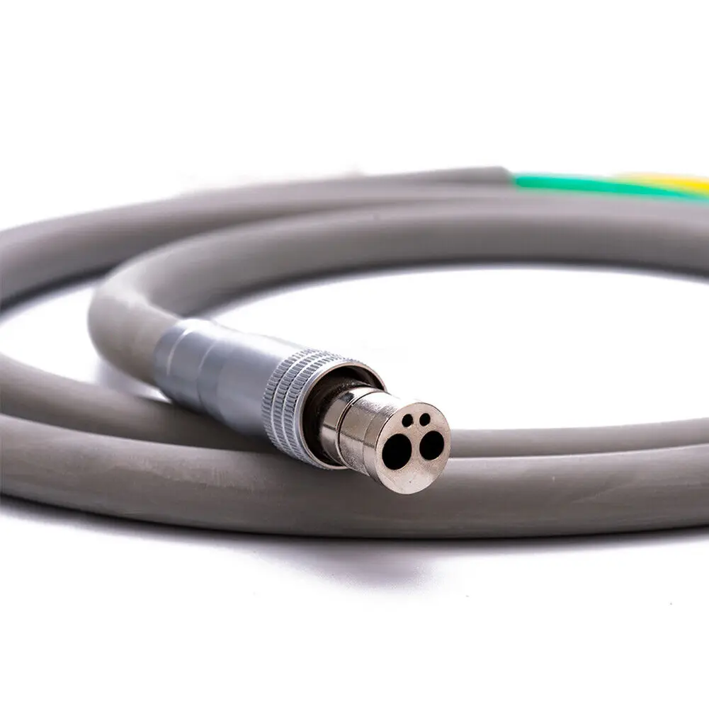 Easyinsmile Dental High Speed Handpiece Tube Hose with Connector 4/2 Holes Dental Chair Accessories Cable