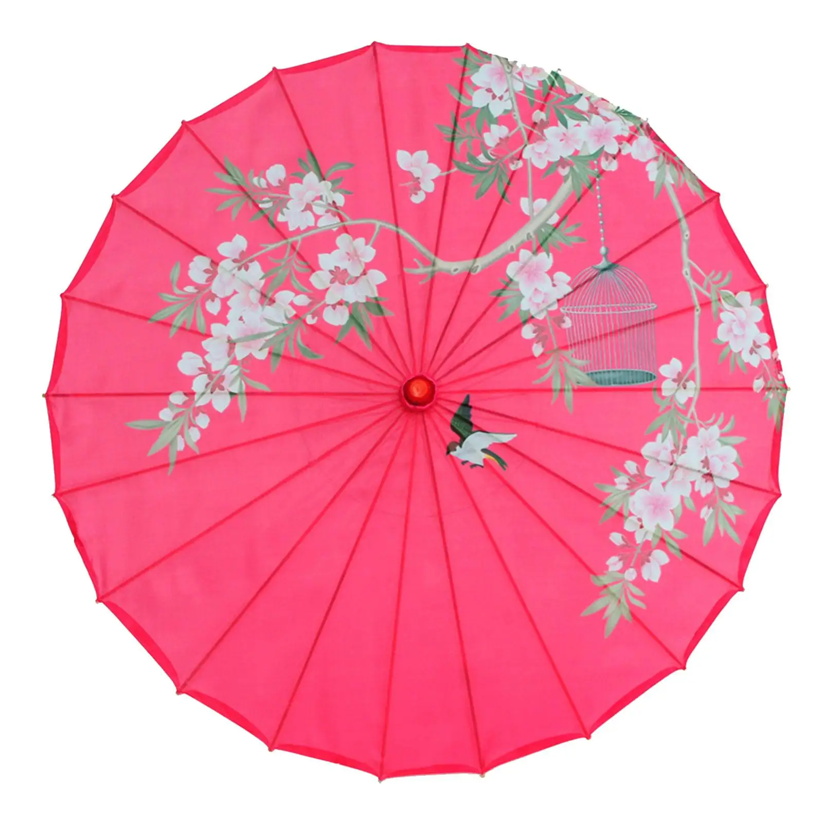 Bamboo Silk Umbrella 32\