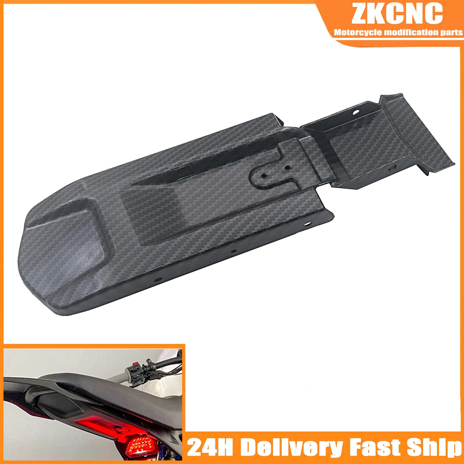 Electric Motocross Rear Mudguard Inner Rear Mudguard For Segway X260 X160 For Sur-Ron Surron Light Bee X & Light Bee S Universal