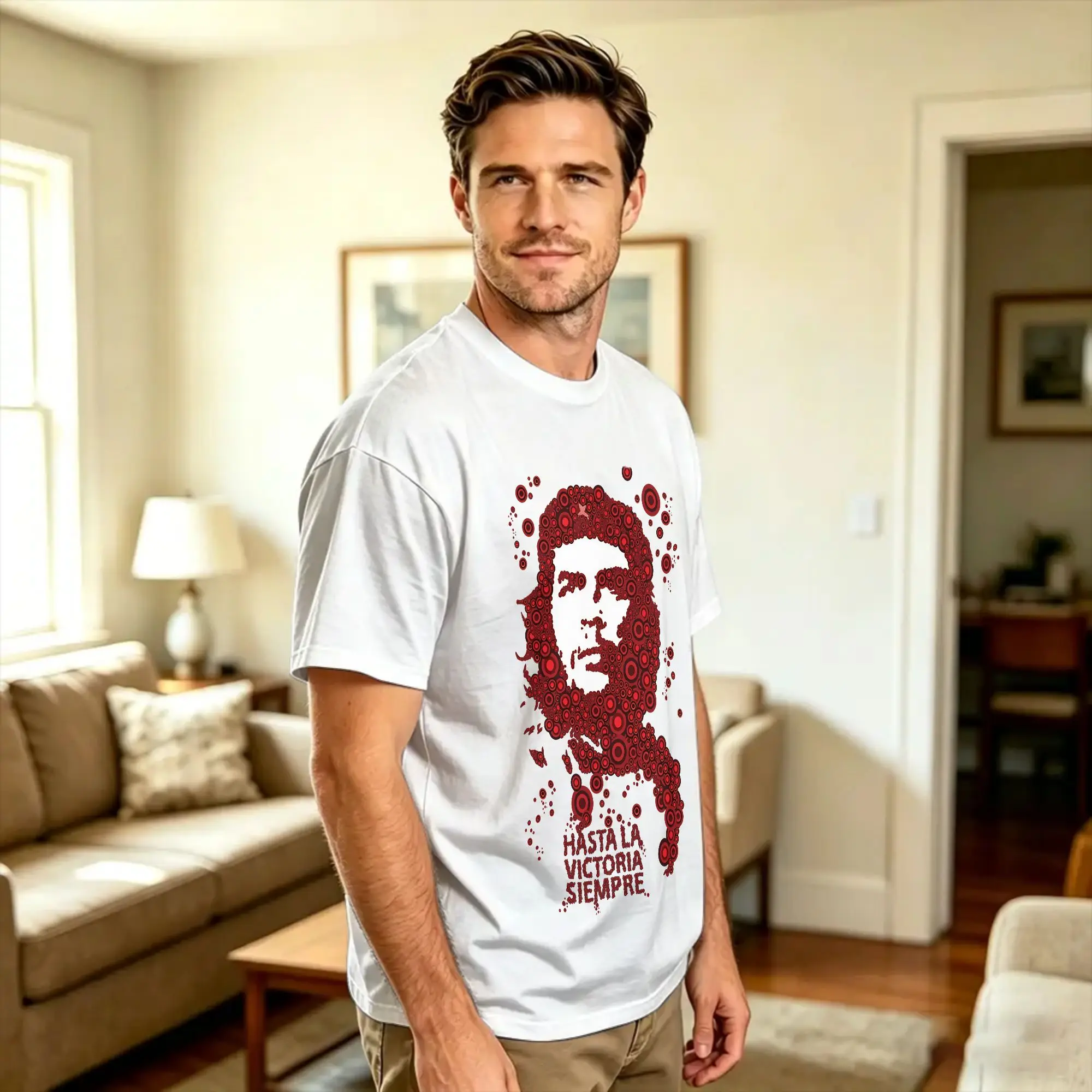 Ernesto Che  Guevara T-Shirt Summer  Cotton T-Shirts For Men Pattern Tshirt Short-Sleeve Y2K Funny Tops