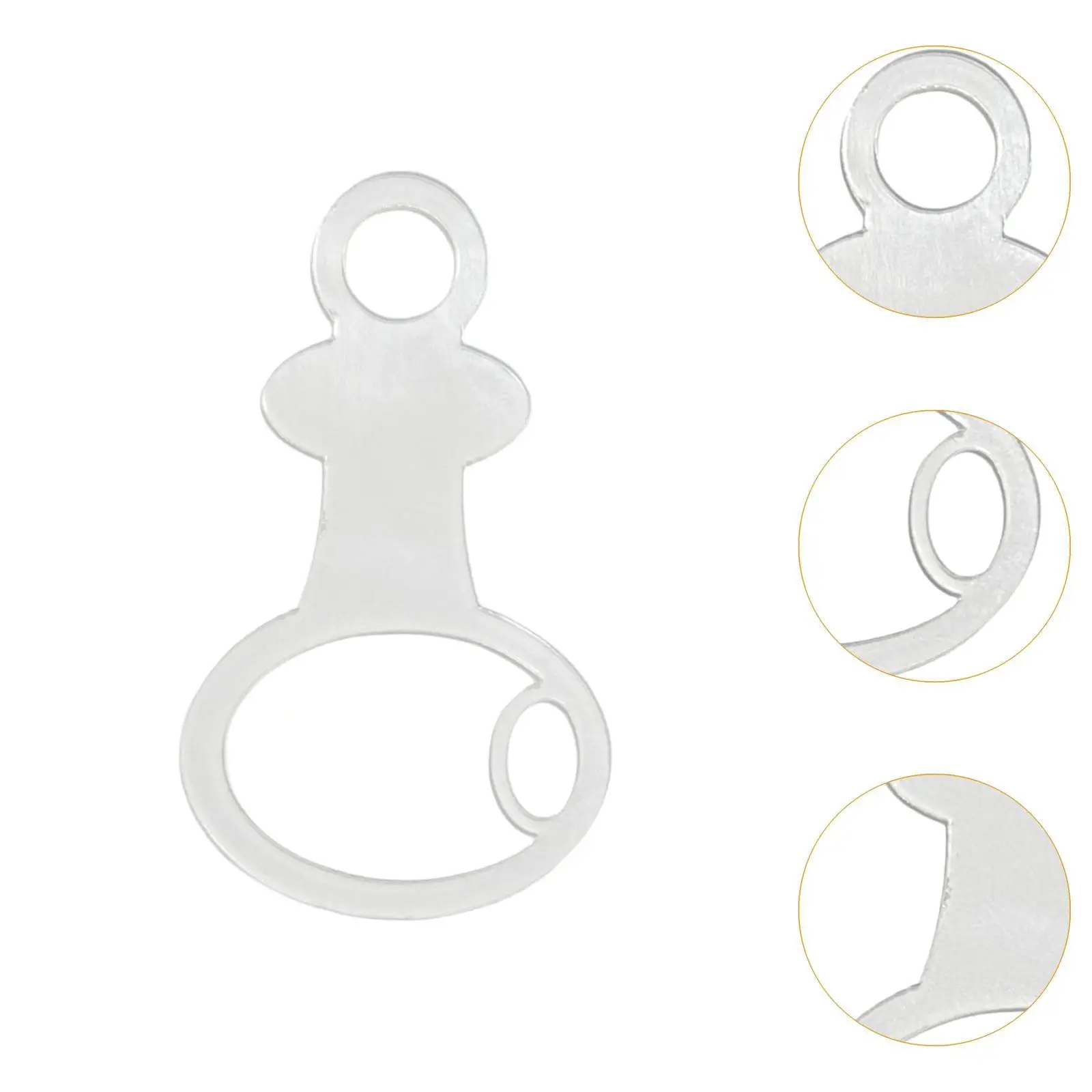 50 Pieces Floss Thread Drops Acrylic Floss Bobbins Practical DIY Sewing Projects