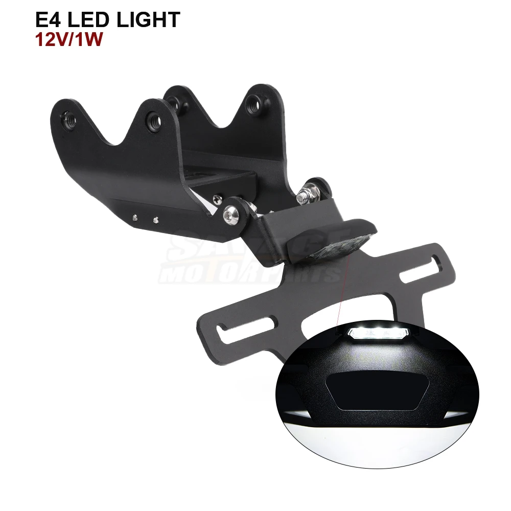 MT09 للطي لوحة ترخيص حامل لياماها MT-09 SP MT 09 Y-AMT 2024-2025 قابل للتعديل مصباح ليد الذيل مرتب الحاجز مزيل