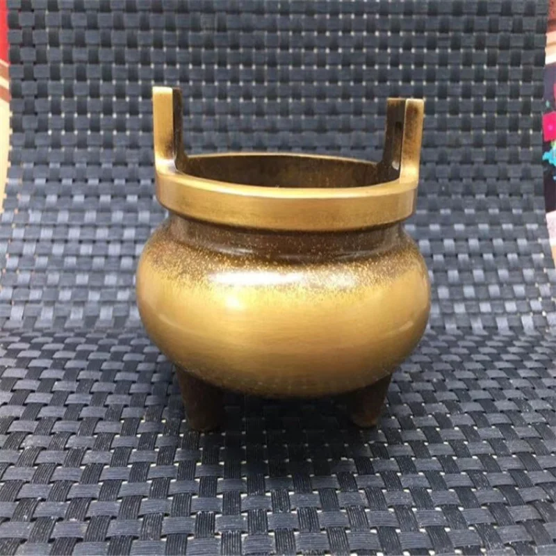 

Vintage Vintage Bronze Antique Crafts Factory Wholesale Collection (Brass Incense Burner) Ornaments