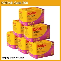 Original KODAK GOLD 200 35mm Film 36 Exposure Per Roll 1-10 Roll Fit For KODAK M35/H35/F9 Film Camera (Expiration Date: 2026)