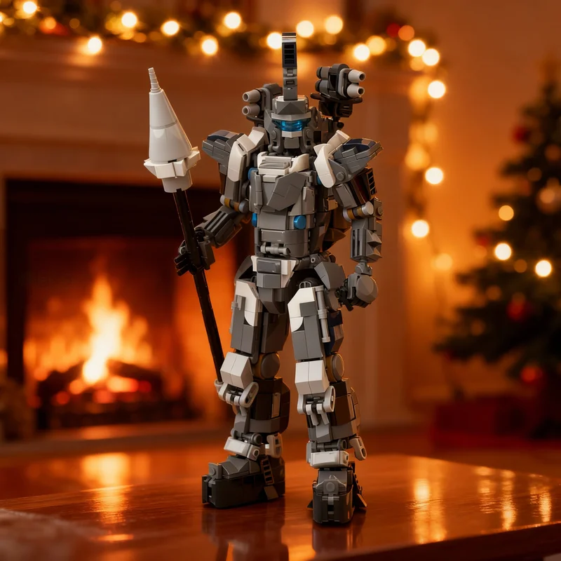 

895 деталей MOC Конструктор «Кораконан», архитектурная модель, DIY, креативный подарок на Рождество, развивающая игрушка для детей, строительные блоки