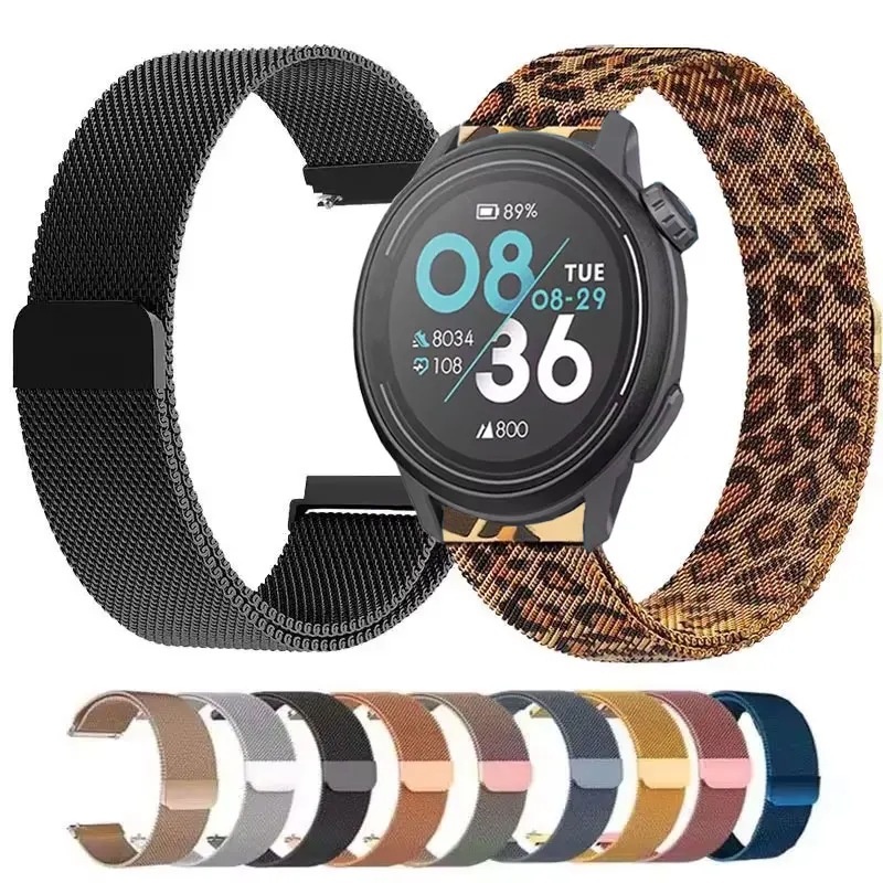 20 mm 22 mm Milanese-Loop-Armband für SUUNTO Band RACE S/OCEAN/VERTICAL/5 9 PEAK PRO Uhrenarmband für COROS PACE 3 2 APEX 2 Pro