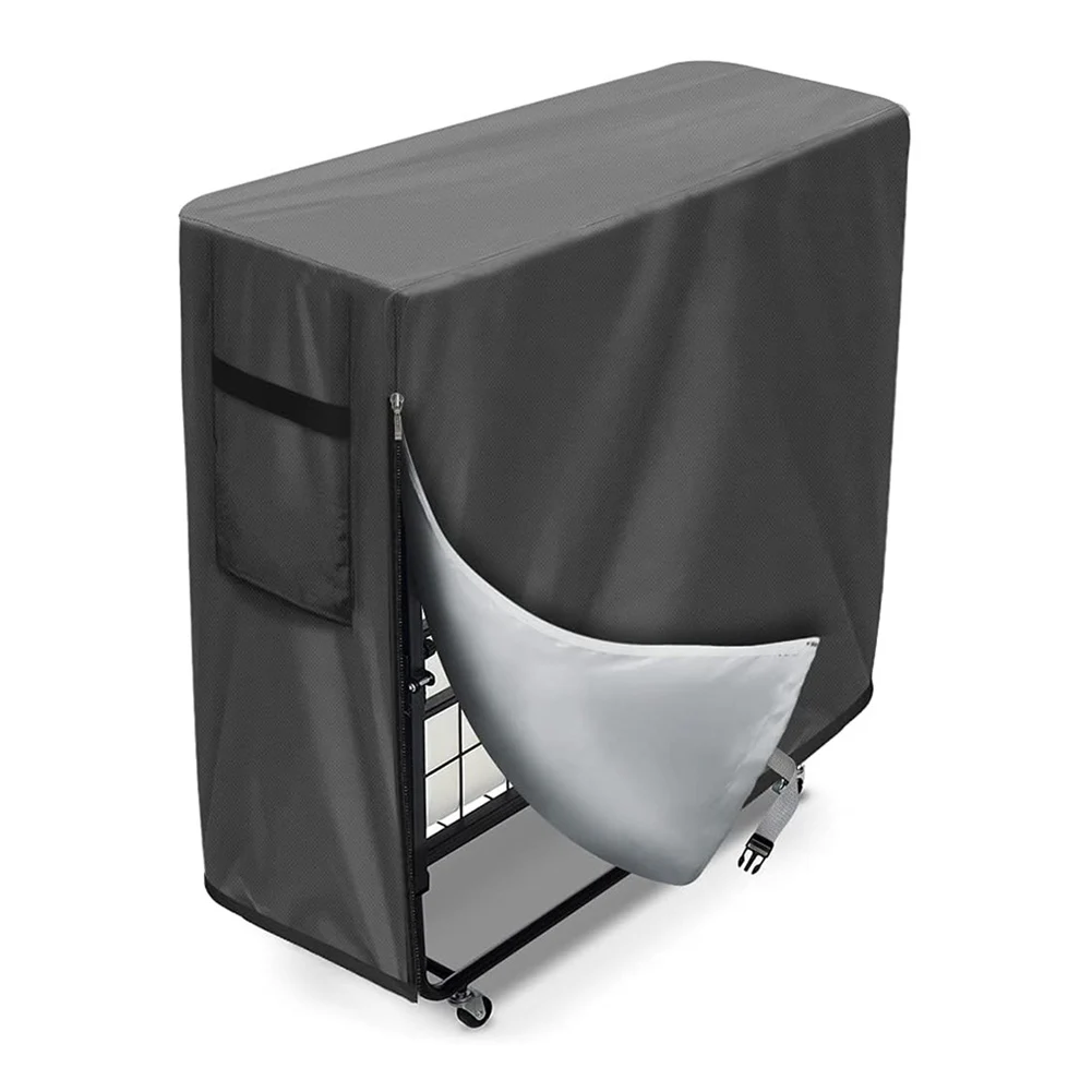 

Folding Bed Cover with Zipper and Ventilation Holes Designed for 35 x 15 x 44 8inch Beds Transportable and Lightweight