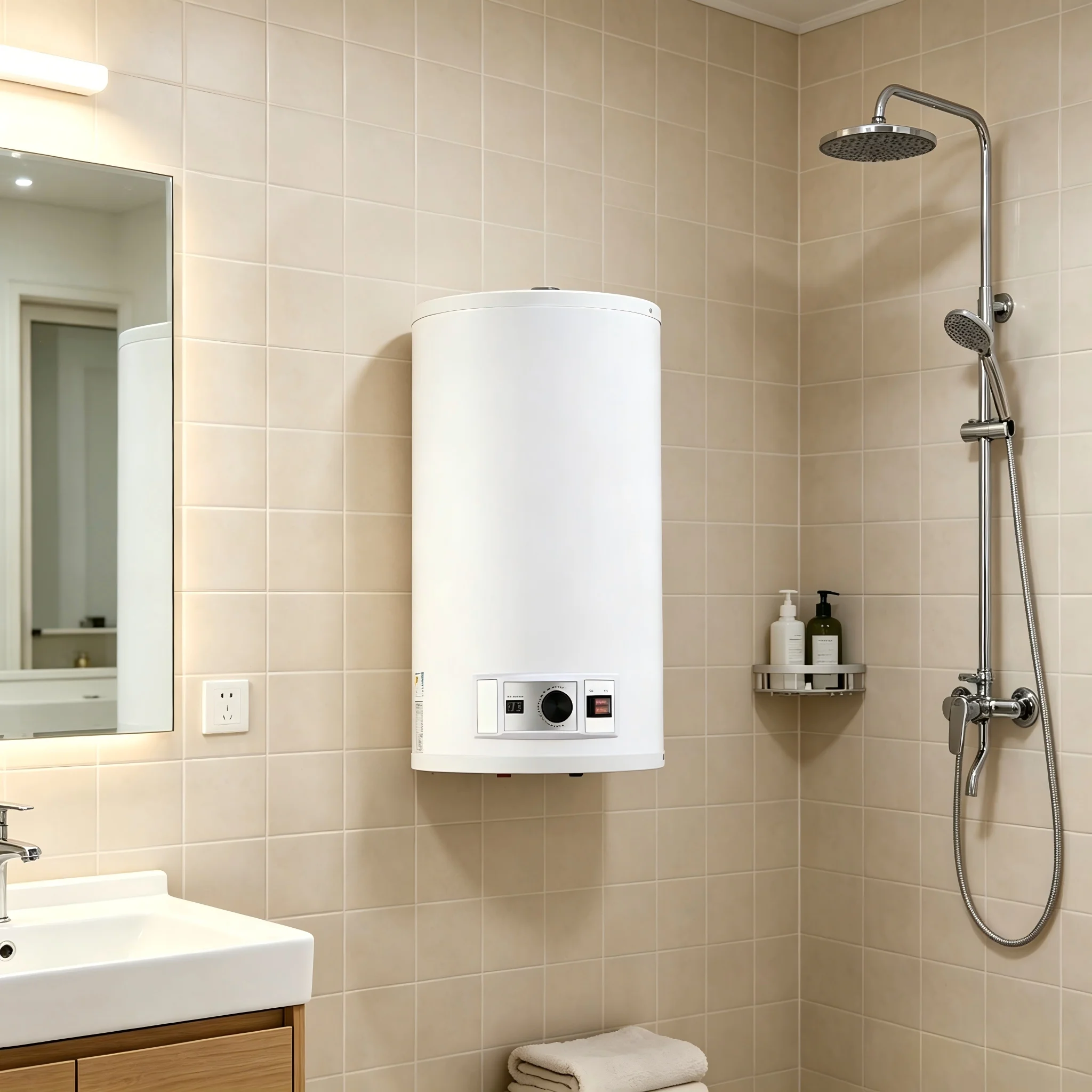 

Household Instant Electric Water Heater 120L Storage Type Multifunctional Energy-Saving Constant Temperature Model 2000W