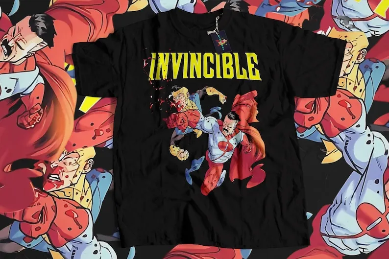 Cartoon Universe Invincible Shirt, Shirt Omni-Man shirt, Geeky t-shirt, Cartoon fan shirt, Anime shirt