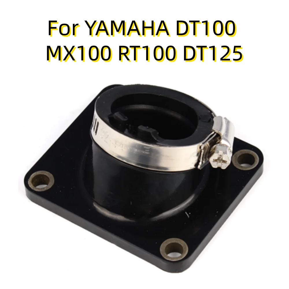 Motorcycle Carburetor Interface Adapter Intake Manifold For Yamaha MX100 DT100 DT125 MX100 RT100 77-83/90-20 560-13565-00-00