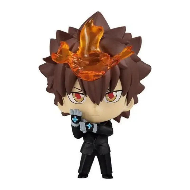 

Bandai 5PCS Gashapon Reborn Sawada Tsunayoshi Anime Toys For Kids Action Figure Gifts Collectible Model Ornaments