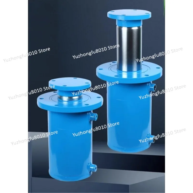 Lifting hydraulic cylinder 25 tons flange high pressure press baler