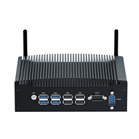 Dual Com Lan HD-MI Fanless PC HYSTOU Free Shipping i3-6157U i3-7020U i5-7287U Mini Industrial Computer 8 USB