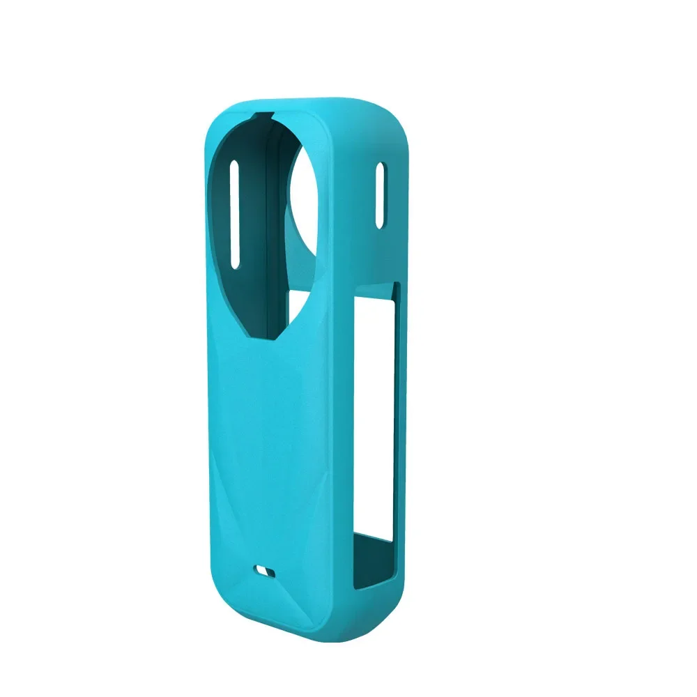 Silicone Protective Case for Insta360 x5, Camera Protective Cover with lens cover Solid Color Protective Sleeve Camera Accessory