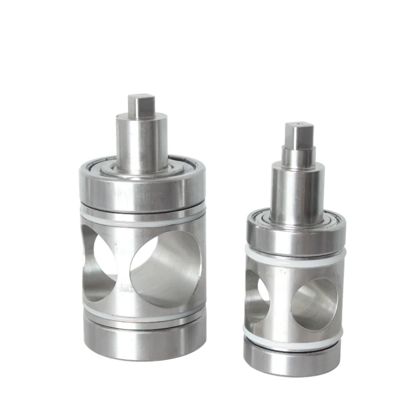 DN38 Rotary Valve OD62MM Piston barrel SUS304 stainless Tee Vavle replacing part of piston filler penuamtic filling machine