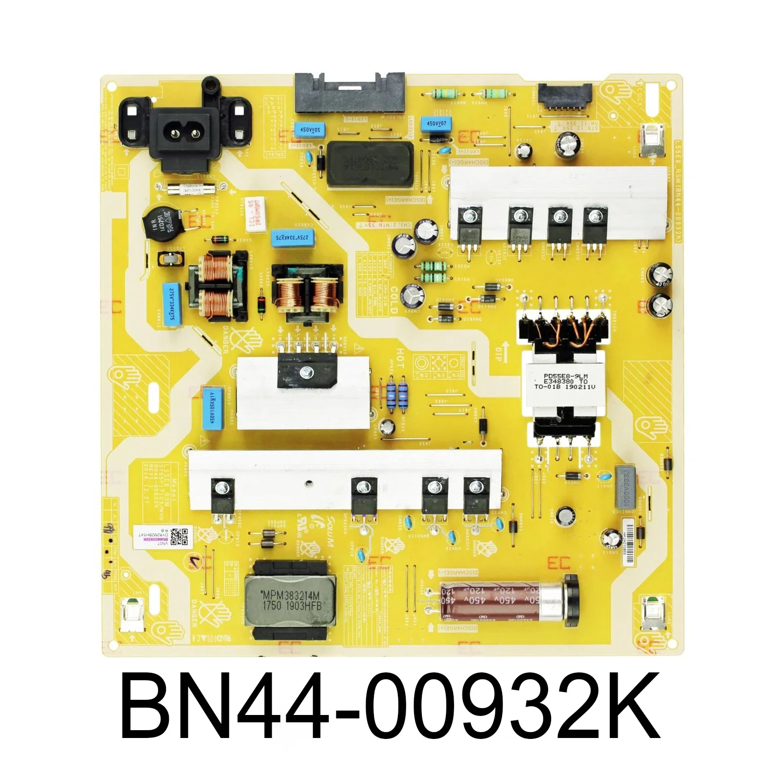 

Плата питания BN44-00932K L55E8_RSM ST55F171C3/WVD предназначена для телевизоров UN55RU800DF UN55RU8000F UE55RU8000U UE49RU8000U UA55RU8000W.