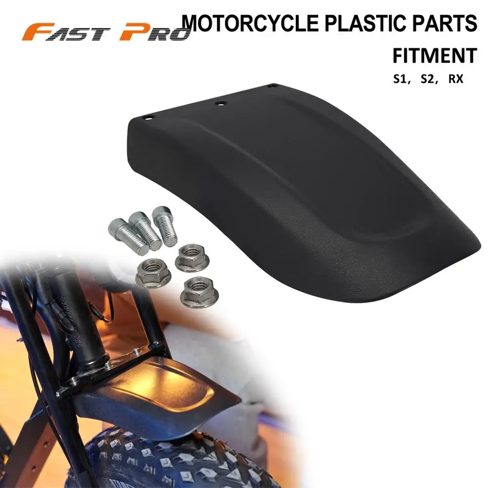 

Motorcycle Parts Front Fender Mudguard For Super73 S1 S2 RX Off-Road High Quality Dirt Bike Motocross Heat Resistance