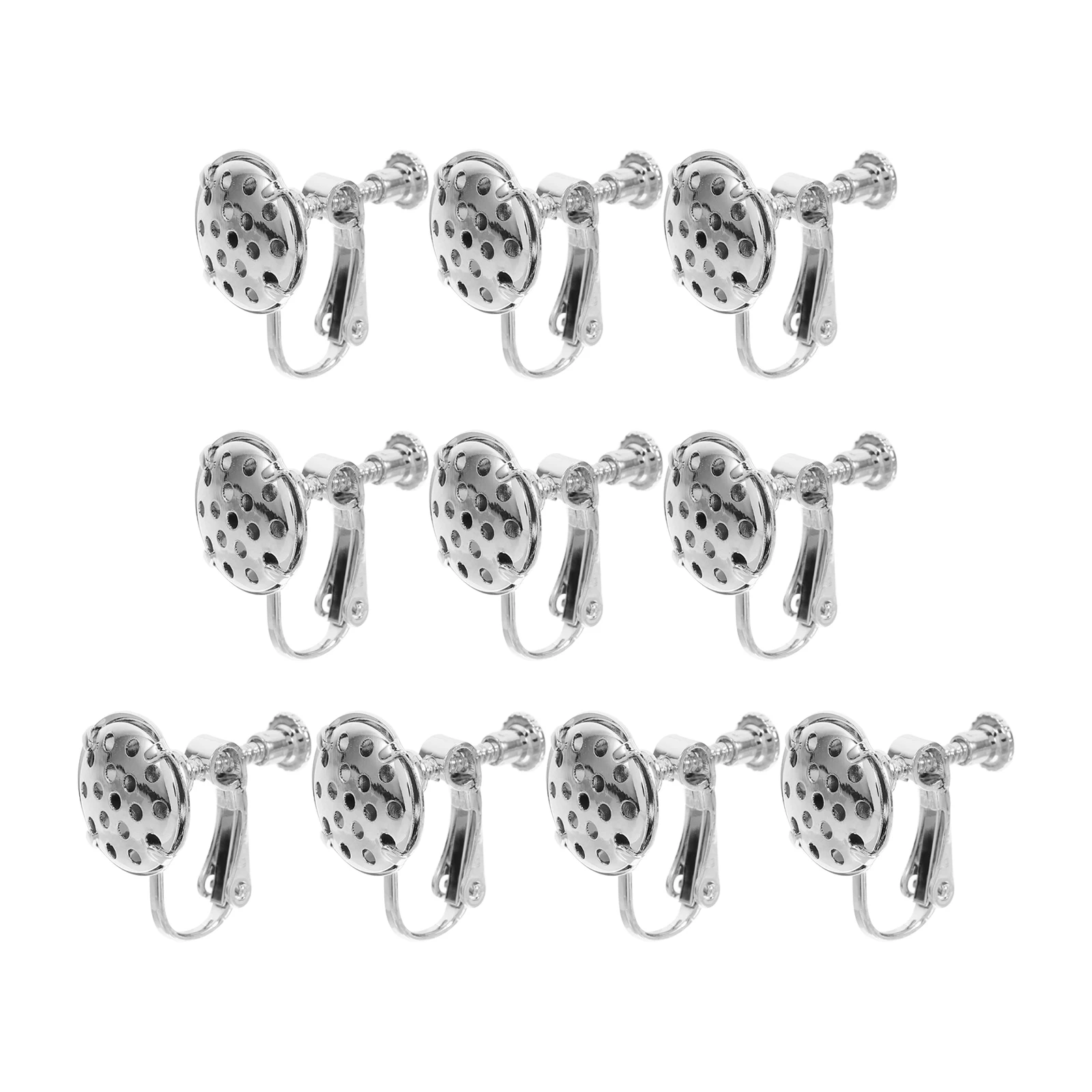 

10pcs Metal Jewelry Making Supplies Accessories Making Hooks Diy Earring Hooks For Ear Jewelry Dangle Earrings Diy Hook Supplies