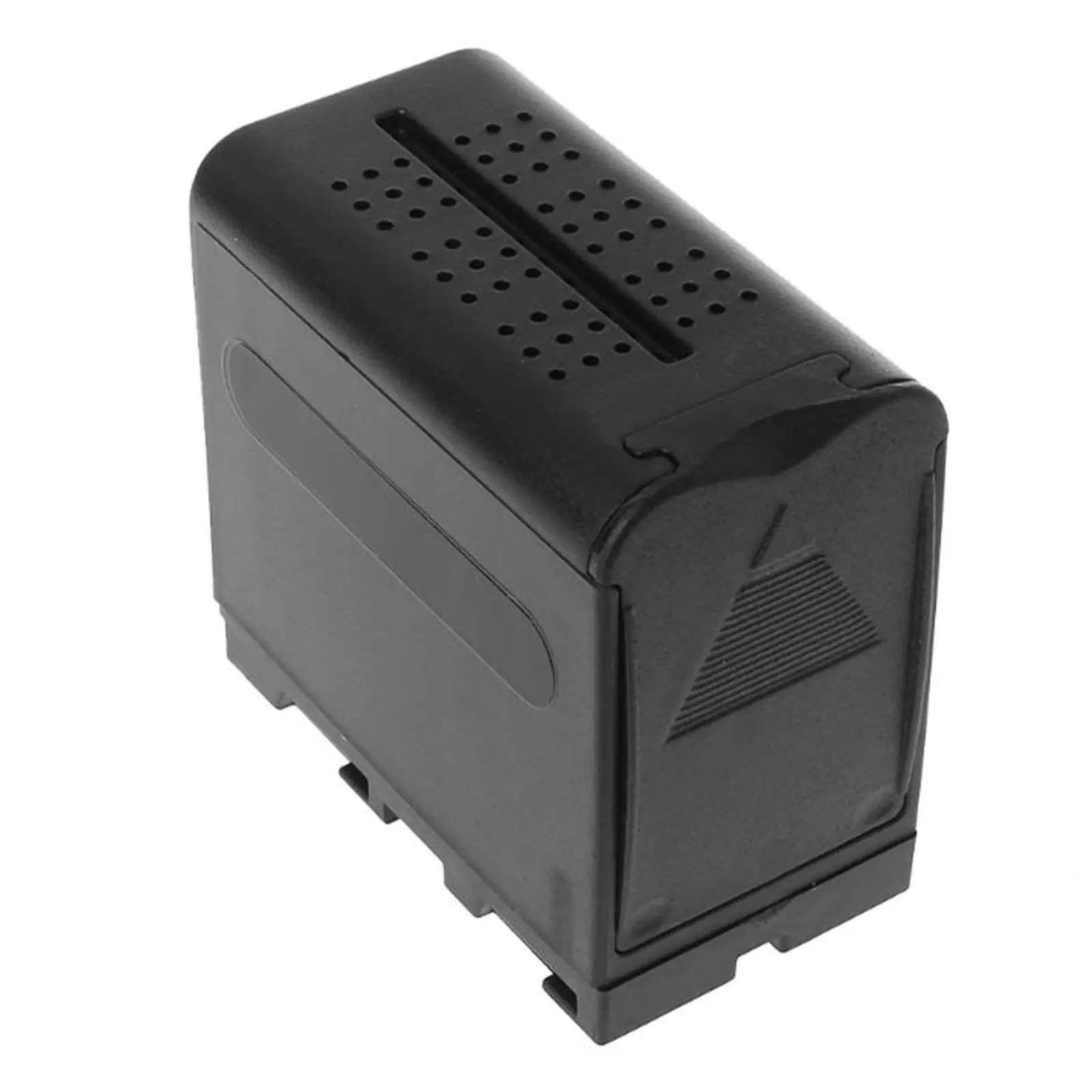 بطارية فارغة NP-F970 NPF970 علبة صندوق محول لـ 6 قطعة AA يناسب لوحات ضوء مصباح الفيديو LED أو الشاشة