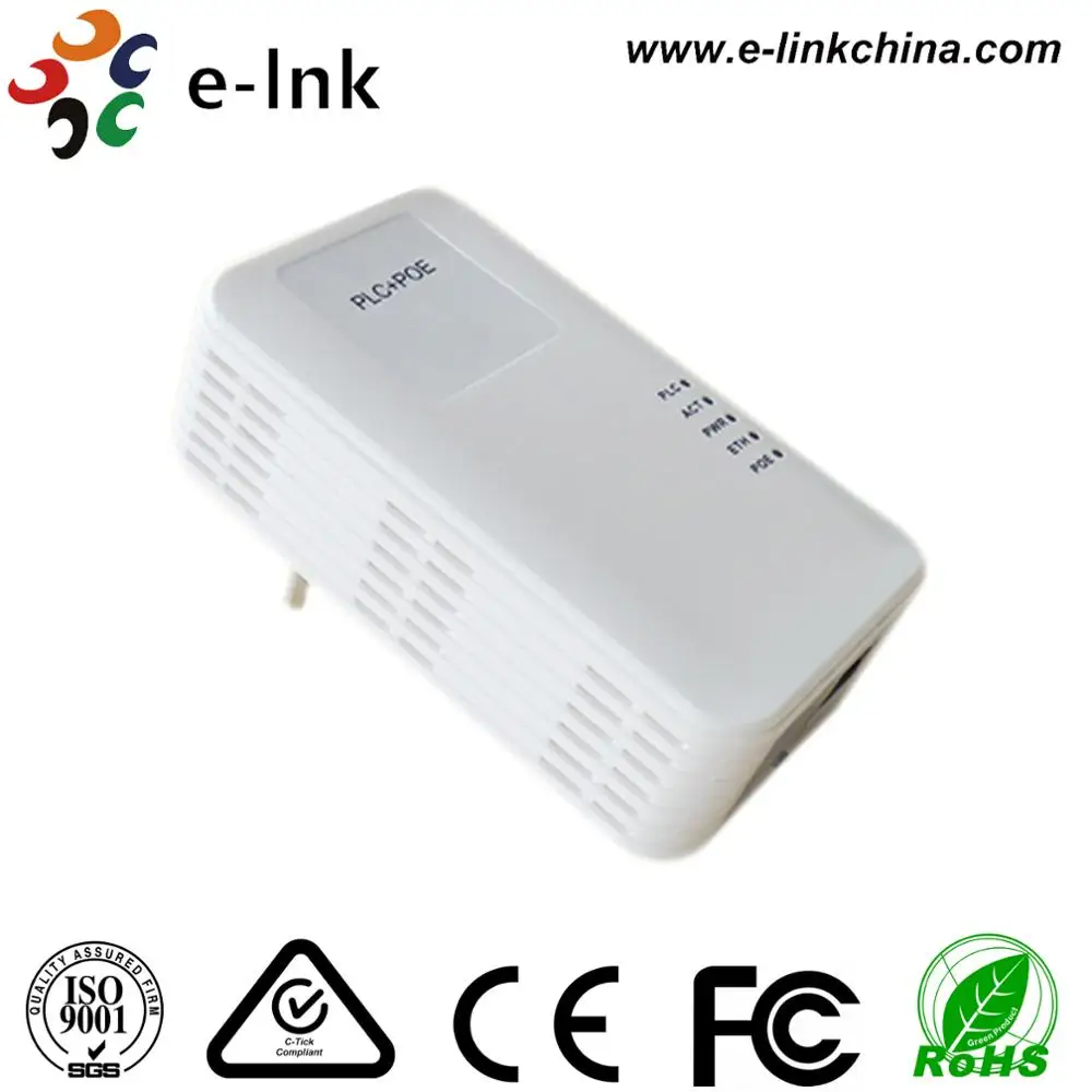 Адаптер Powerline AV HomePlug 1200M с PoE