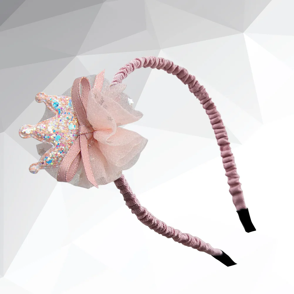 

Crown Headband Hairband Fun Party Prop Non-Fading Decoration for Birthday Masquerade Christmas Hair Hoop