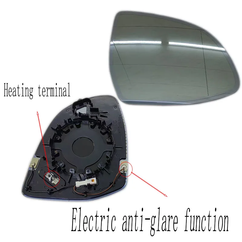 

Anti-glare rearview mirror glass. Suitable for BMW F25/F26/F15/F16/G01/G02/G05/G06/G07 automatic dimming rearview mirror lenses