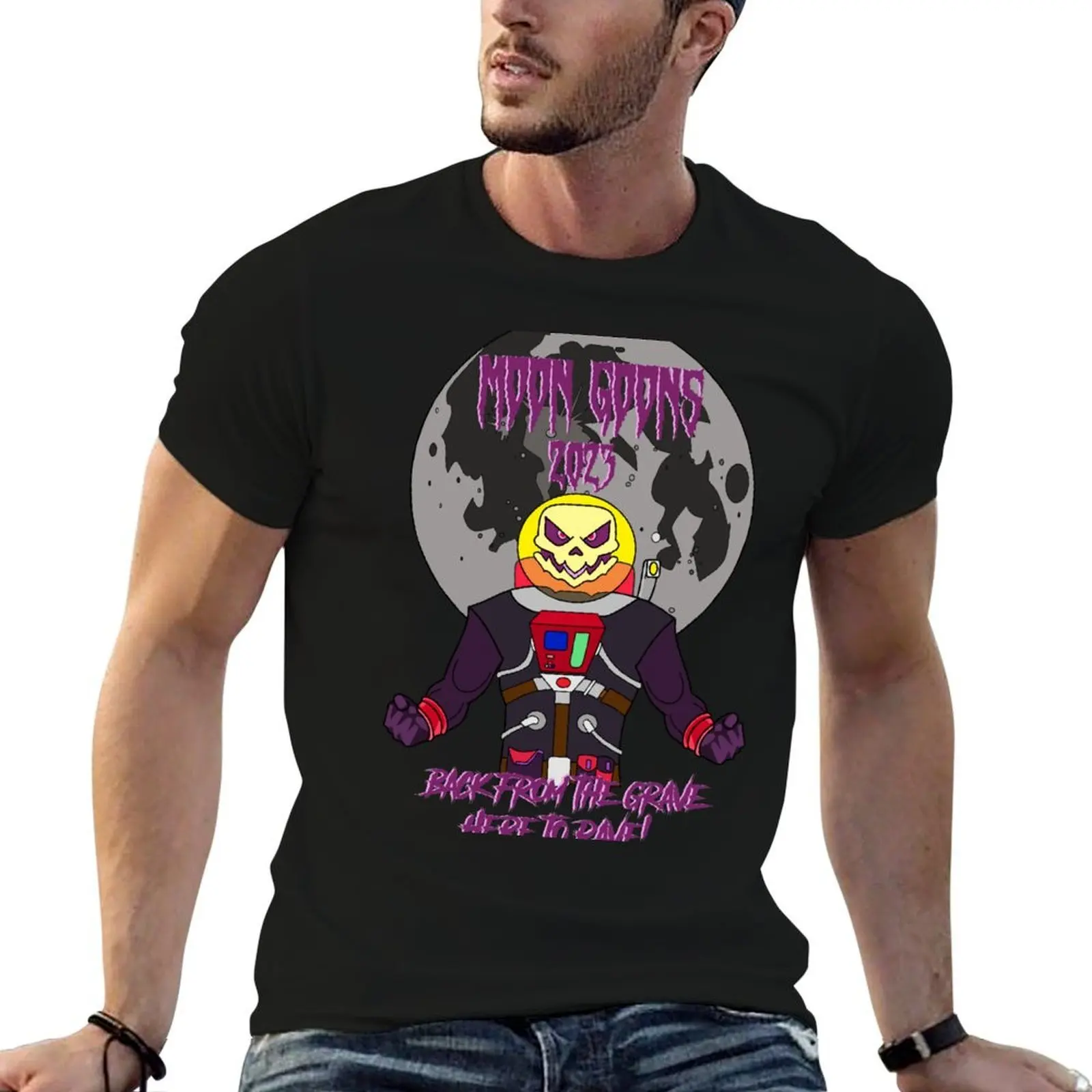 

Moon Goons 2023 - Back From The Grave T-Shirt funny t shirts man t shirts designer t shirt for man 100 percent cotton T-shirt