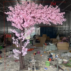 2M Cherry Blossoms Tree 2M Extend Wedding Table Centerpiece Emulated For Party Decoration