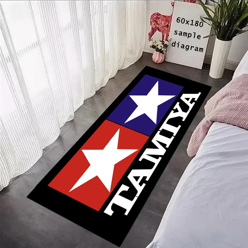 Entrance T-Tamiyas Printed Carpets Living Room Kitchen Bathroom Anti-Skid Area Rug Kids Bedroom Mats Home Decoration