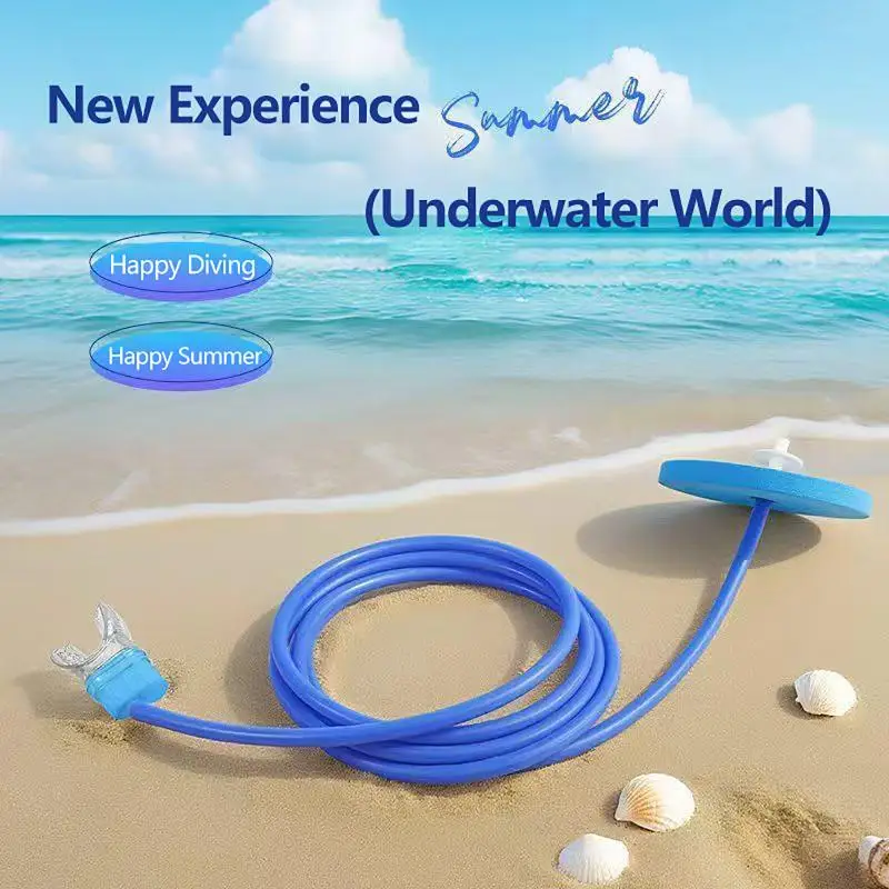 1PC Full Dry Respirator 1/2 Meter Diving Swimming Equipment Breathing Tube Diving Suit For Adult Men And Women