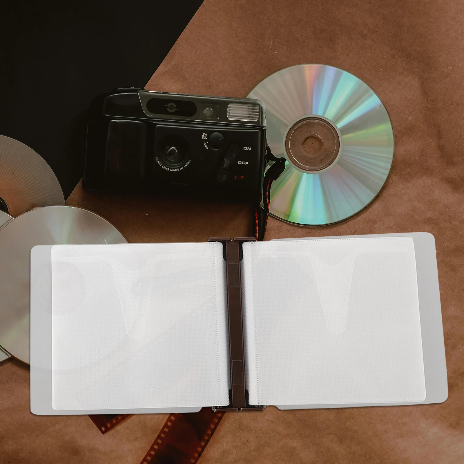 

CD Storage Box Disc Carry Case Organizer Pouch Disk Holder Organizers Display Dvd Wallet Cd/dvd