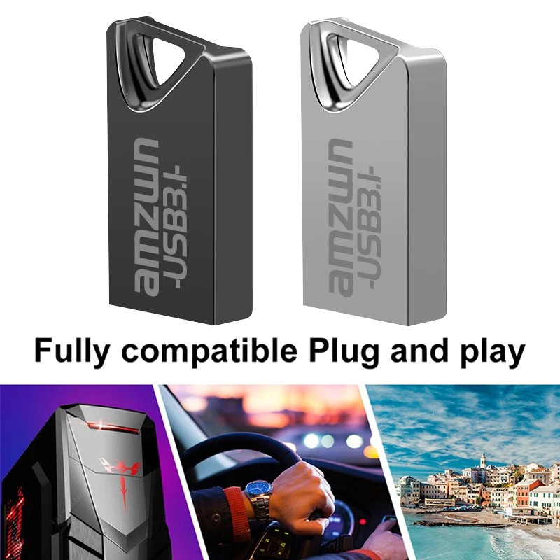 

AMZWN Hotsale USB3.1 Flash Drive Type C Pen Drive 128GB 64GB 32GB 16GB USB Stick 3.1 Pendrive Device for Smartphone Camera